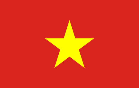 Vietnam flagの写真素材