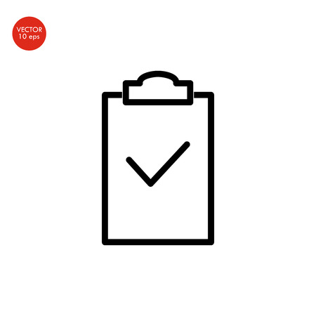 checklist icon vectorの写真素材