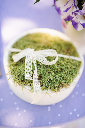 wedding decor at restaurant with all beauty and flowersの写真素材