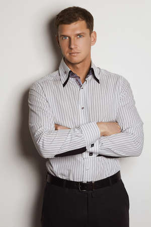 young handsome manの写真素材