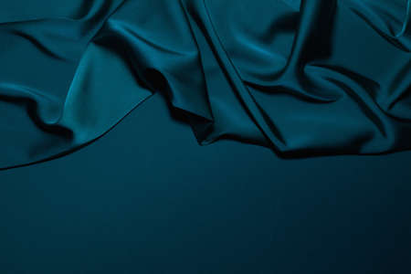 Beautiful silk textile. abstract background. Text hereの写真素材
