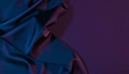 Beautiful silk textile. colorful abstract background