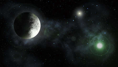 Lonely Planet. star galaxy space background universe