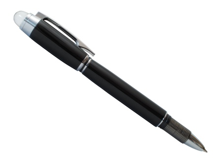 A pen isolated on a white background  の写真素材