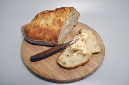 white and black bread - ruddy, fried, crispy