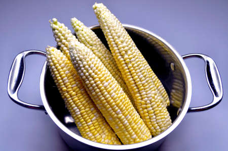 vegetarian food - juicy yellow corn