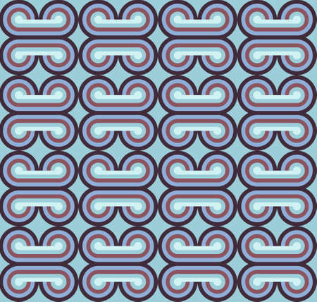 Abstract geometric background, seamless vector pop disco style pattern