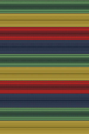 Ethnic textile background. Striped fabric seamless pattern. Mexican blanket, rug ornament. Ethnic, boho, south western decor style. Serape design.のイラスト素材