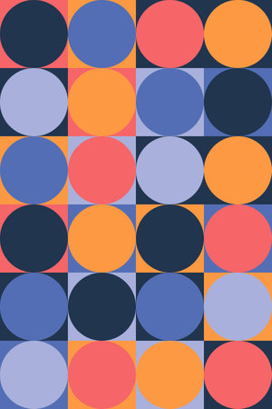 Abstract geometric graphics. Modern minimalist design. Vector illustration.のイラスト素材