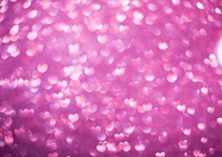 Valentine background beautiful heart love card vintage wallpaper, pink background. Abstract content