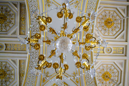 Saint Pwtersburg, Russia, august 2019. Interior detail of the Hermitage museumのeditorial素材