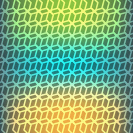 Abstract geometric background with a lot of rhombsのイラスト素材