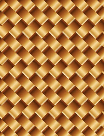 Abstract brown wicker backgroundのイラスト素材