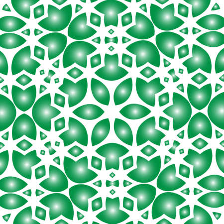 Abstract green flower lace background vector designのイラスト素材