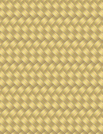 Abstract light wicker straw background vector for design workflowのイラスト素材