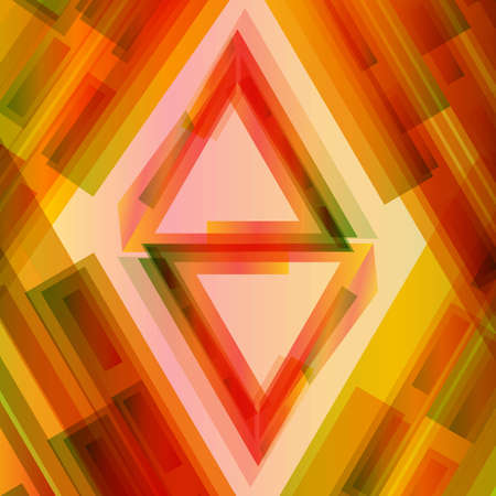 Abstract triangles text template vector for any design project