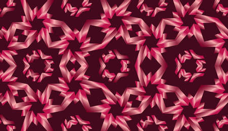 Abstract purple metallic geometrical seamless pattern vectorのイラスト素材