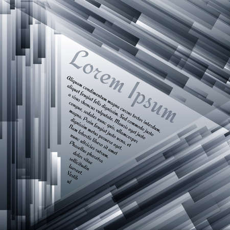 Abstract triangular text layout of gray gradient for any design projectのイラスト素材