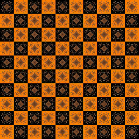 Texture with 3D rendering abstract fractal pattern.の写真素材