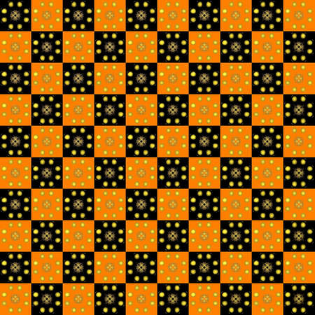 Texture with 3D rendering abstract fractal pattern.の写真素材