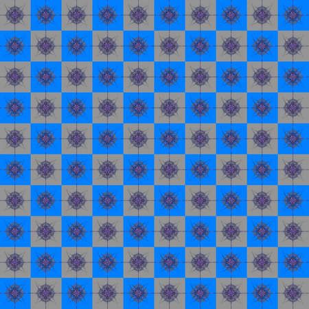 Texture with 3D rendering abstract fractal pattern.の写真素材