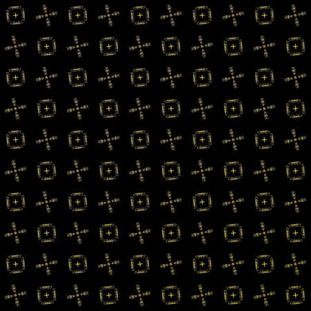 Texture with 3D rendering abstract fractal pattern.の写真素材