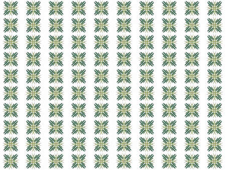 Texture with rendering abstract fractal green pattern.
