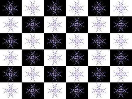 Texture with 3D rendering abstract fractal purple pattern.
