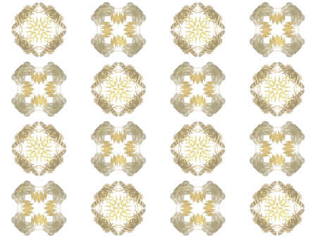 Seamless texture with 3D rendering abstract fractal gray pattern on a white background for fabric...