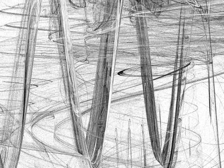 Abstract grunge dirty black pattern on white background. Rough noise design.の写真素材