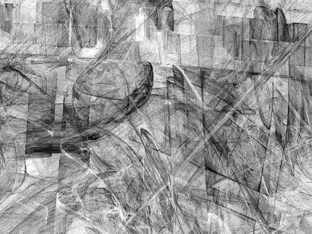 Abstract grunge dirty black pattern on white background. Rough noise design.の写真素材