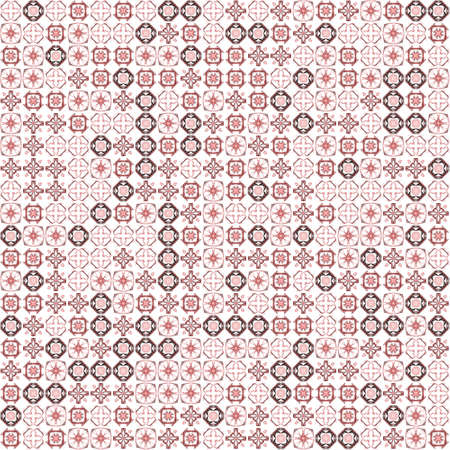 Abstract grunge red texture on white background. Rough noise design. Chaotically placed small...
