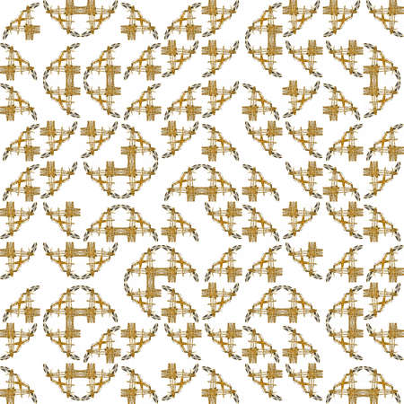 Abstract grunge orange texture on white background. Rough noise design. Medium broken mosaic floral...
