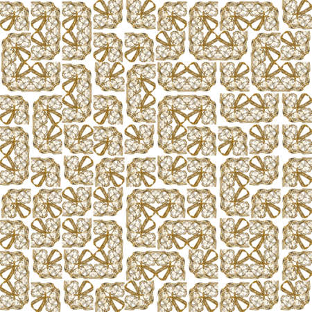 Abstract grunge orange texture on white background. Rough noise design. Medium broken mosaic floral...