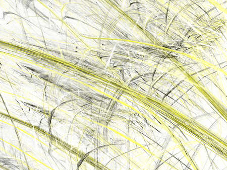 Grunge abstract black and yellow background on white backdrop. Three colors. Rectangular horizontal shape. Average rough noise design.の写真素材