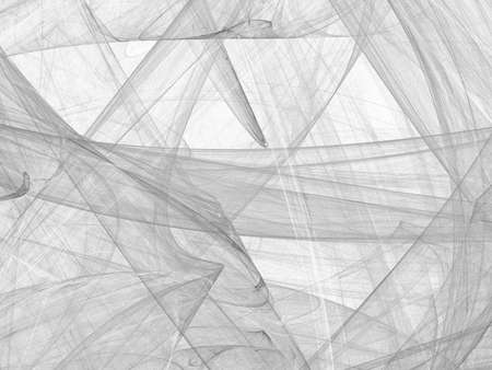 Grunge abstract gray background on white backdrop. Rectangular horizontal shape. Average rough noise design.の写真素材