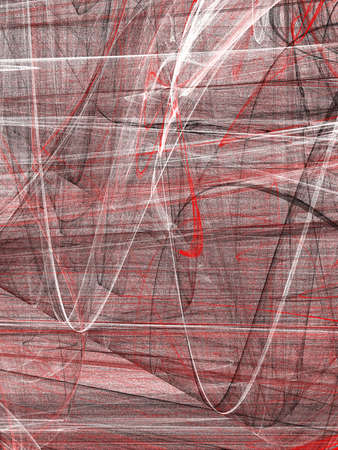 Grunge abstract black and red background on white backdrop. Three colors. Rectangular vertical shape. Average rough noise design.の写真素材