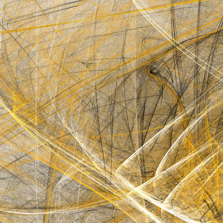 Grunge abstract black and orange background on white backdrop. Three colors. Square shape. Average rough noise design.の写真素材