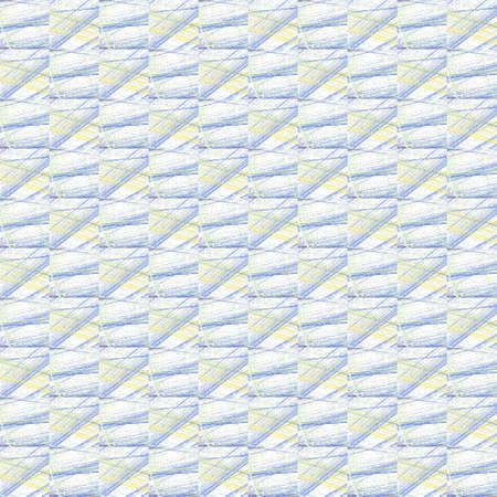 Grunge seamless abstract blue texture on white background. Arranged in a staggered manner two medium...