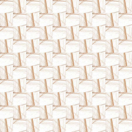 Grunge seamless abstract brown texture on white background. Arranged in a staggered manner two...