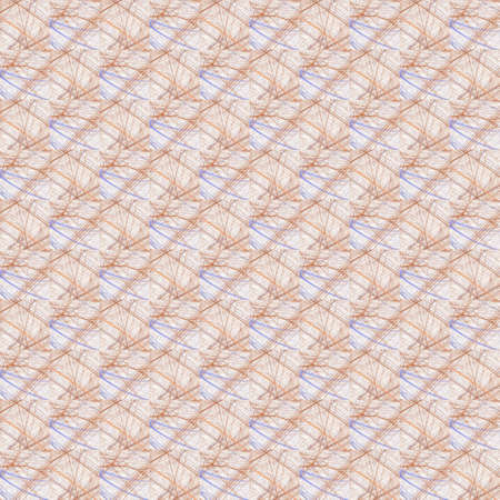 Grunge seamless abstract orange texture on white background. Arranged in a staggered manner two medium broken fractal patterns. Rough noise design image.の写真素材
