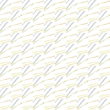 Grunge seamless abstract colorful texture on white background. Arranged in a staggered manner two medium broken fractal patterns. Rough noise design image.の写真素材