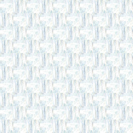 Grunge seamless abstract blue texture on white background. Arranged in a staggered manner two medium...