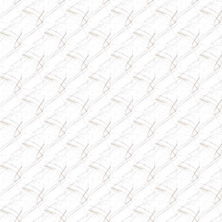 Grunge seamless abstract brown texture on white background. Arranged in a staggered manner two medium broken fractal patterns. Rough noise design image. の写真素材