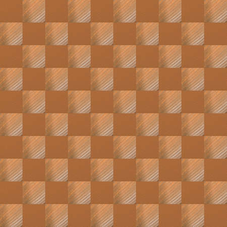 Grunge seamless abstract orange texture on white background. Arranged in a staggered manner two medium broken fractal patterns. Rough noise design image.の写真素材