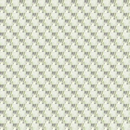 Grunge seamless abstract colorful square texture on white background. Arranged in a staggered manner two small broken fractal patterns. Rough noise design image.の写真素材