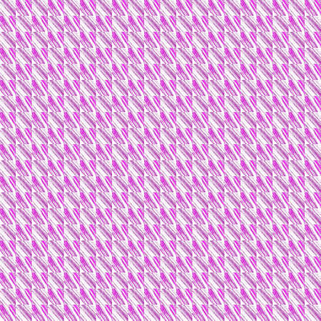 Grunge seamless abstract pink square texture on white background. Arranged in a staggered manner two...