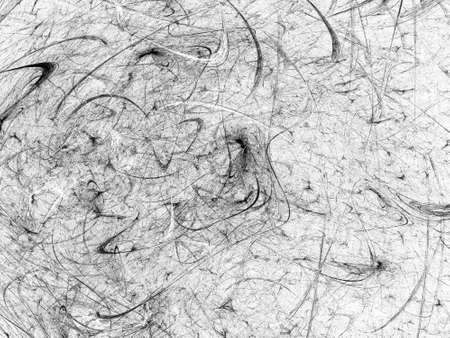 Grunge abstract black white background on white backdrop. Two colors. Rectangular horizontal shape. Average rough noise design.の写真素材