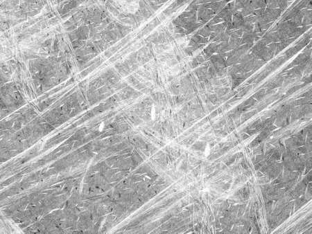 Grunge abstract black background on white backdrop. Two colors. Rectangular horizontal medium rough...