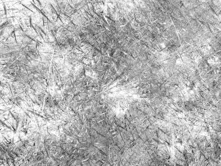 Grunge abstract black and white background. Two colors. Rectangular horizontal shape. Medium rough noise design. Haotical texture pattern.の写真素材